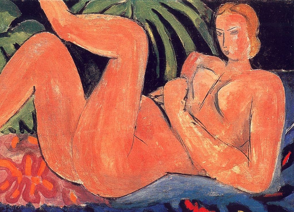 nude with hell on knee - 1936