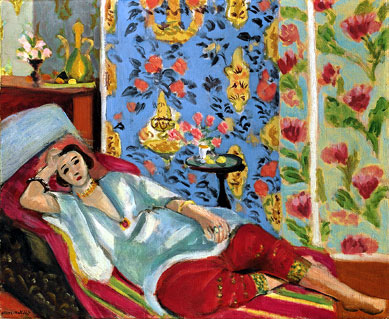Odalisque in Red Trousers, c.1924-1925 Oil on canvas. 50.0 x 61.0cm Musée de l'Orangerie, Paris