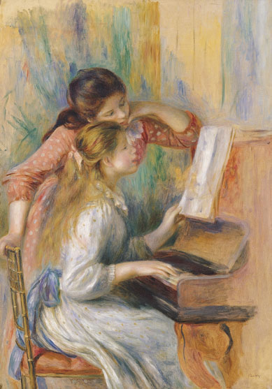 Young Girls at the Piano, c.1892 Oil on canvas. 116.0 x 81.0cm Musée de l'Orangerie, Paris